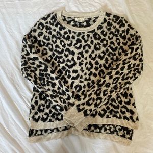Gently Used Cheetah Sweater